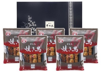 福岡・「博多華味鳥」　焼き鳥セット