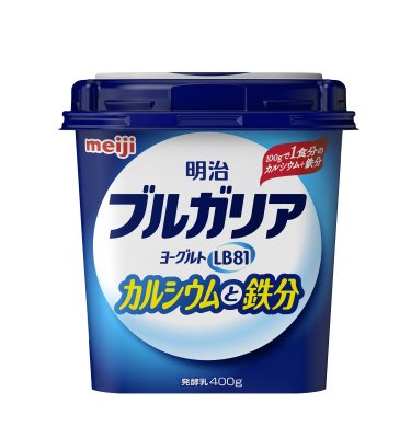 明治ブルガリアヨーグルトＬＢ８１カルシウムと鉄分