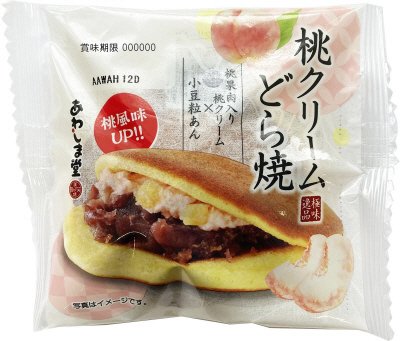 極味逸品　桃クリームどら焼