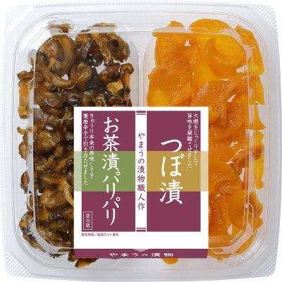 二色お茶漬パリパリ・つぼ漬