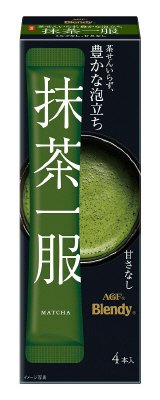 「ブレンディ」抹茶一服 ミルクなし４本