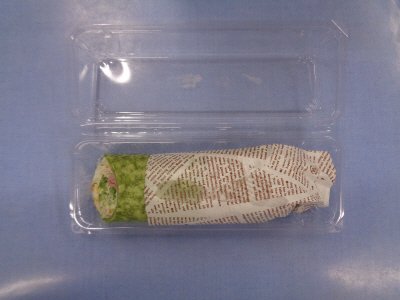 ６種野菜とハムのシーザーラップサラダ