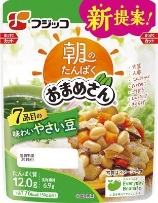 朝のたんぱく　おまめさん　七品目の味わいやさい豆