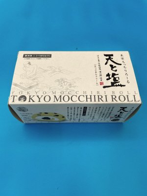 東京もっちりろーる・天と塩　豆つぶあんクリーム