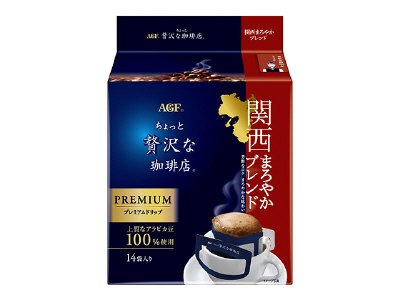 「ちょっと贅沢な珈琲店」プレミアムドリップ　関西まろやかブレンド１４袋
