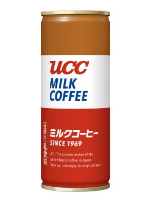 ミルクコーヒー缶