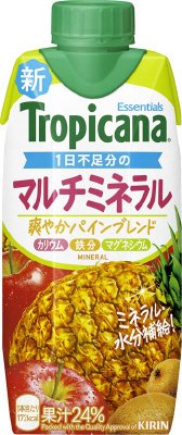 トロピカーナ　エッセンシャルズ　マルチミネラル