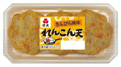 きんぴら風味れんこん天
