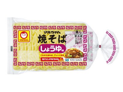 マルちゃん焼そば　しょうゆ味　３人前