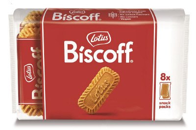 ロータス　ビスコフ　オリジナルカラメルビスケット　２Ｐ×８　【23個包装、PKG、カートンデザイン変更】