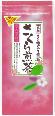 さくら葉入り煎茶ティーバッグ