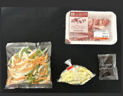 四万十ピーマンとお米育ち豚のオイスター炒め