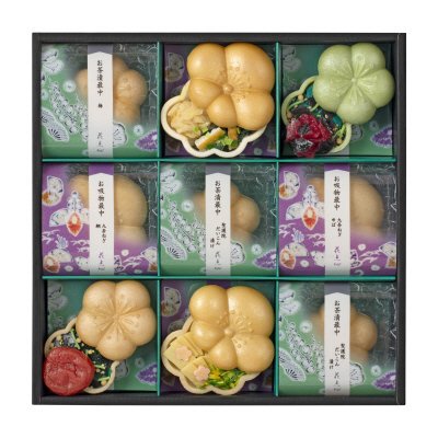 辻が花　お茶漬・お吸物最中詰合せ