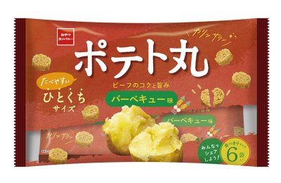 ポテト丸バーベキュー味６袋入り