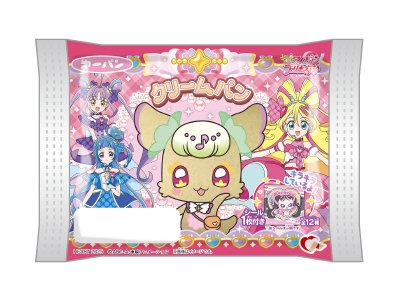 プリキュアクリームパン