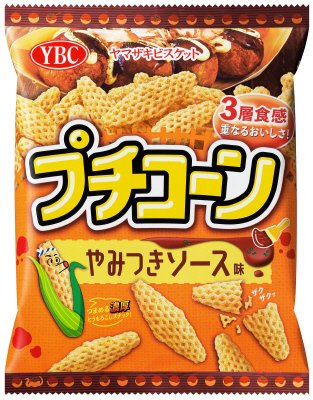 プチコーン　やみつきソース味