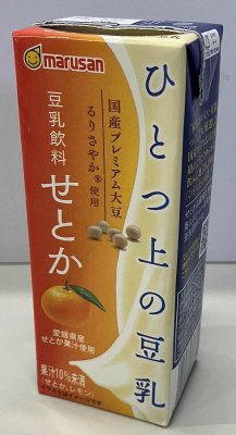 ひとつ上の豆乳豆乳飲料せとか