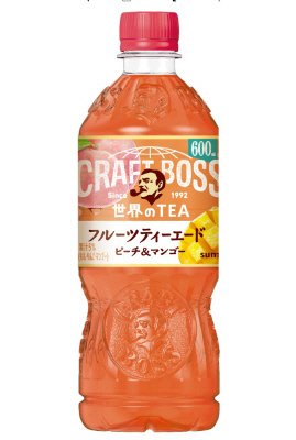 サントリー　クラフトボス　フルーツティーエード　６００ｍｌペット（手売り用）