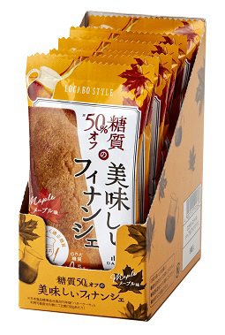 ロカボ・スタイル　メープルフィナンシェ