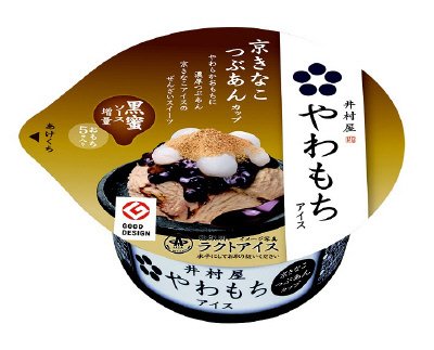 やわもちアイス　京きなこつぶあんカップ