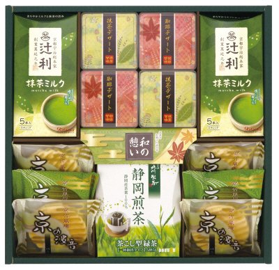 京竹風庵　お茶と和菓子の詰合せ　RYU-30