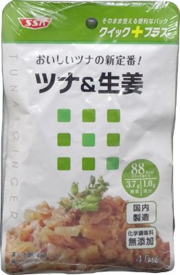 クイックプラス　ツナ＆生姜　３個パック