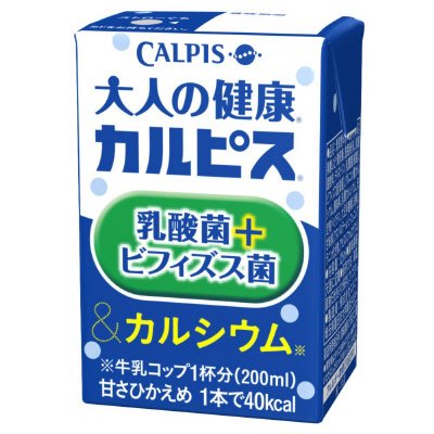 大人の健康カルピス乳酸菌＋ビフィズス菌＆カルシウム