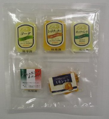 ５種のチーズ詰合せ