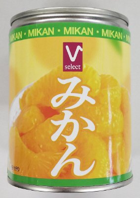 Ｖセレクト　みかん缶