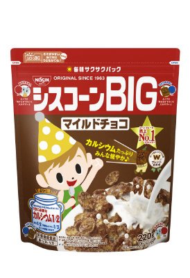 シスコーンＢＩＧ　マイルドチョコ