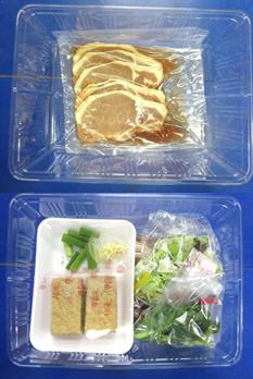 ★２人前★豚ロースの冷しゃぶ　ごまドレとポン酢入り