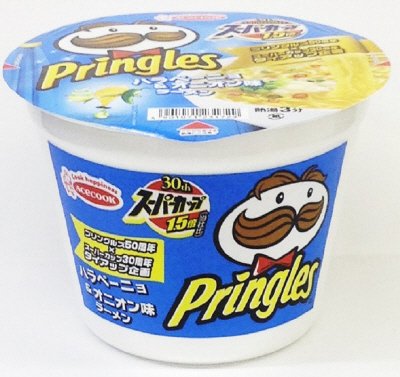 スーパーカップ１．５倍　プリングルズ　ハラペーニョ＆オニオン味ラーメン