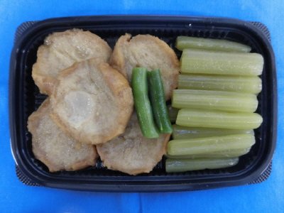 仙台麩とふきの炊き合わせ