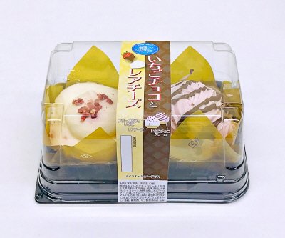 いちごチョコとレアチーズ