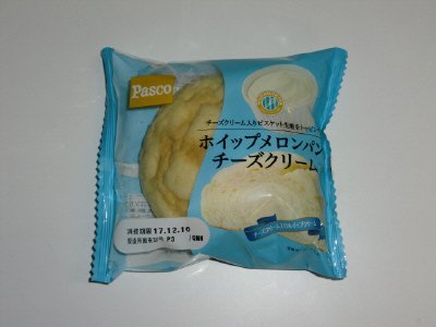 ホイップメロンパン　チーズクリーム
