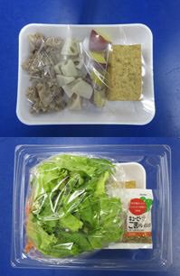 牛肉と焼き厚揚げのおかずサラダ