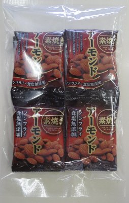 ５連素焼きアーモンド２個組