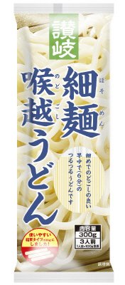 讃岐細麺喉越うどん300ｇ