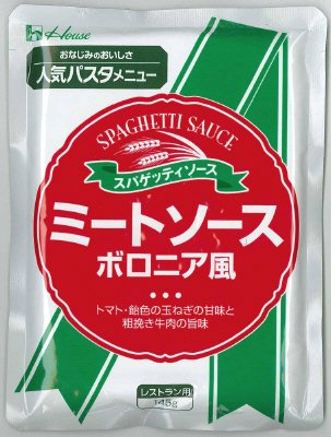 ミートソースボロニア風