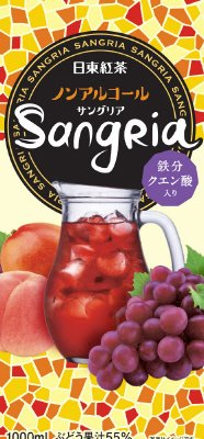日東紅茶　ノンアルコールサングリア1L