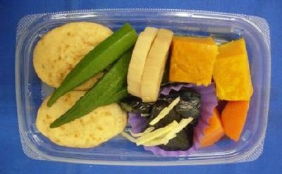 夏野菜とがんもの炊き合わせ