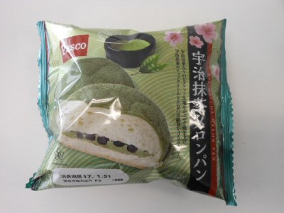 宇治抹茶メロンパン