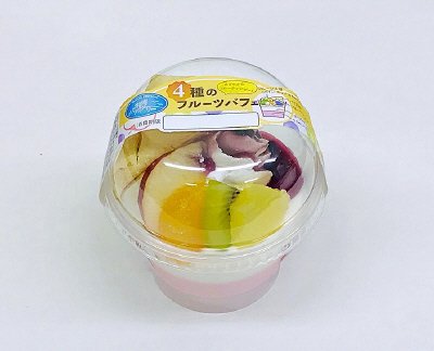 ４種のフルーツパフェ