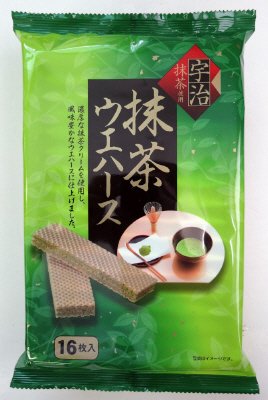 抹茶ウエハース