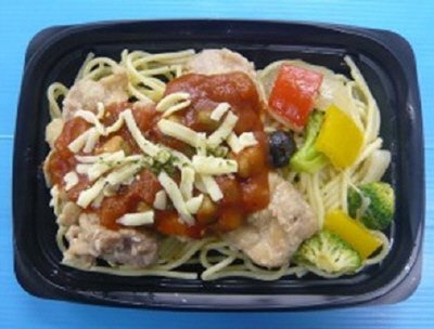 グリルチキンのトマトソース