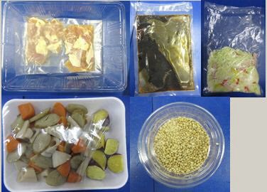 鶏肉と根菜の胡麻照り焼き　３人前