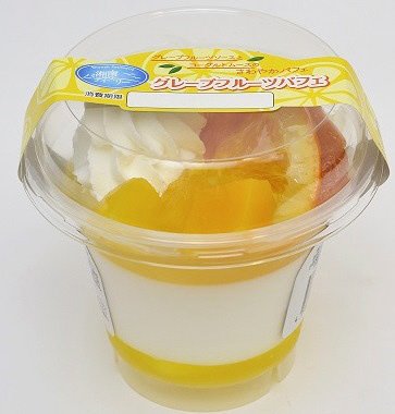 グレープフルーツパフェ