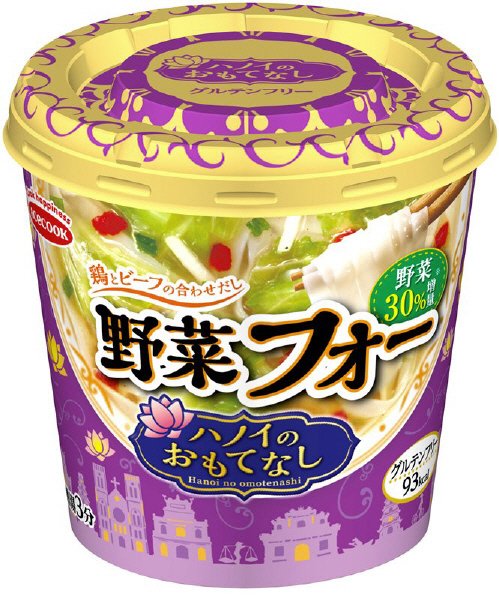 ハノイのおもてなし　野菜フォー