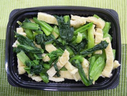 ごま油香る国産小松菜のおひたし