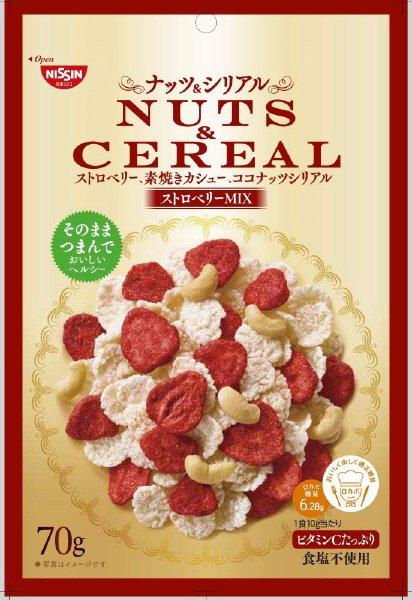 ＮＵＴＳ＆ＣＥＲＥＡＬ　ストロベリーＭＩＸ
